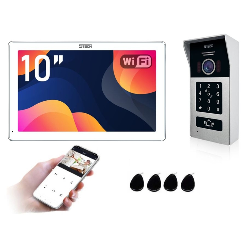 5TECH Wideodomofon cyfrowy TWIN Monitor VIRGO...