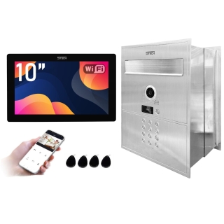 5TECH Wideodomofon cyfrowy ze skrzynką na listy TWIN...