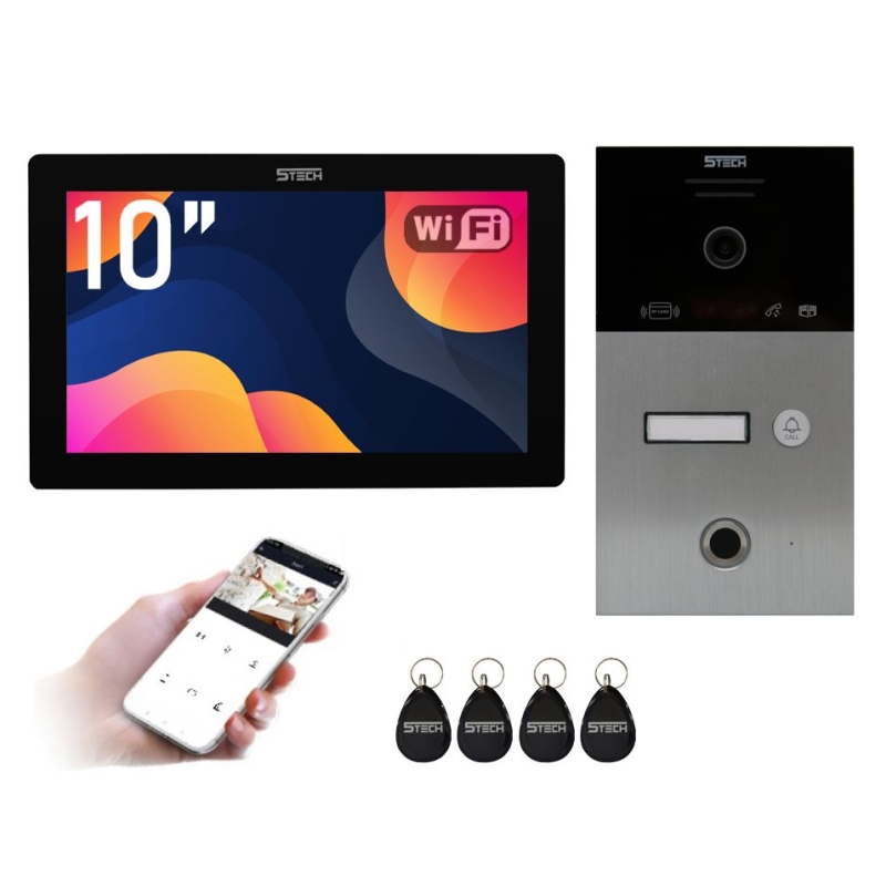 5TECH Wideodomofon cyfrowy TWIN Monitor VIRGO...