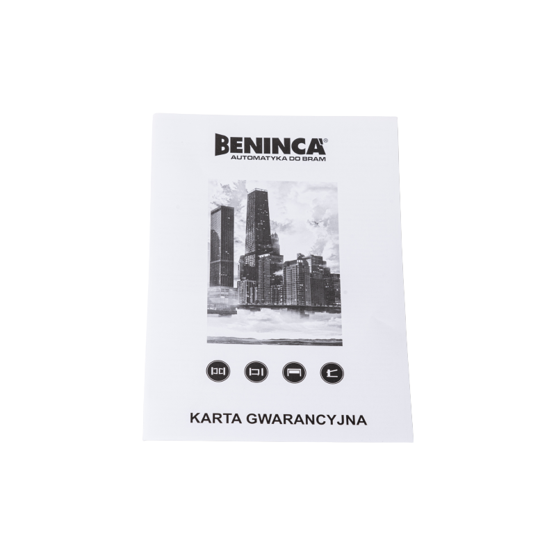 Zestaw Beninca KBULL624SW.S.PM 24V do 600kg bram przesuwnych