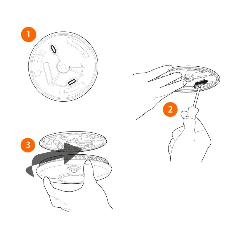 FIREANGEL CZUJNIK DYMU SB5-INT BATERYJNY
