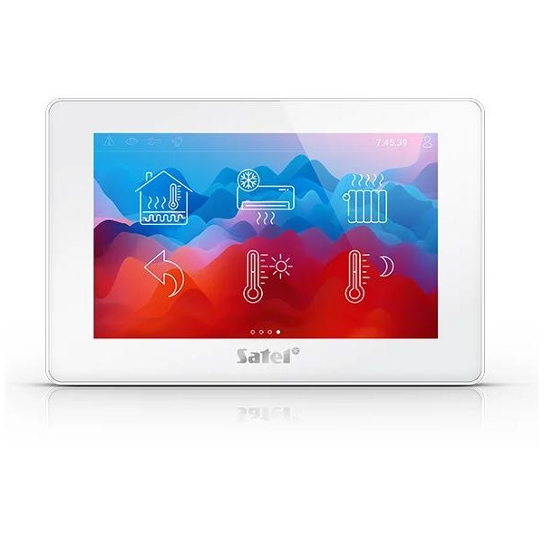 SATEL Manipulator z ekranem dotykowym 7" INT-TSH2R-W biały