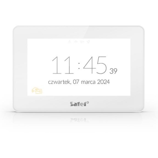 SATEL Manipulator z ekranem dotykowym 7" INT-TSH2R-W biały 2