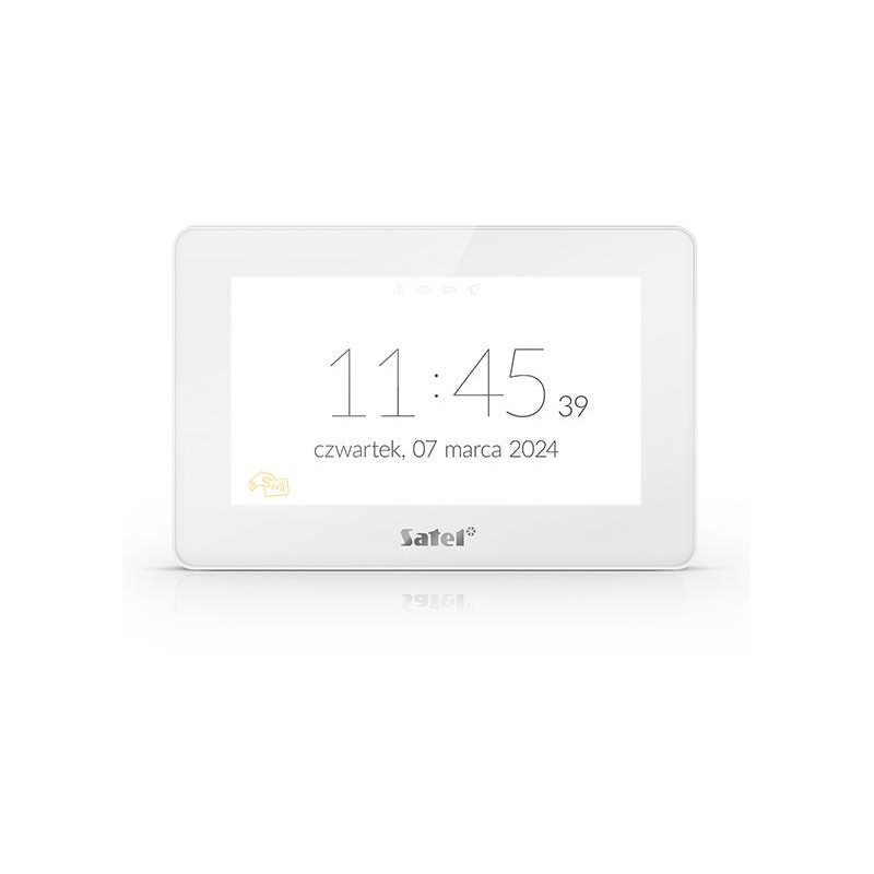 SATEL Manipulator z ekranem dotykowym 7" INT-TSH2R-W biały