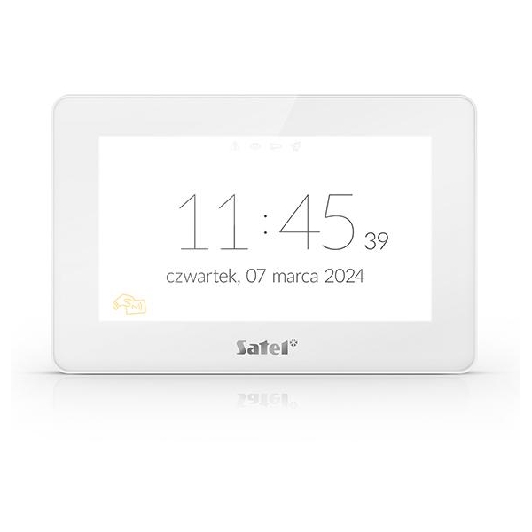 SATEL Manipulator z ekranem dotykowym 7" INT-TSH2R-W biały