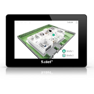 SATEL Manipulator z ekranem dotykowym 7" INT-TSH2R-B czarny 2