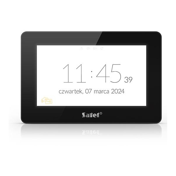 SATEL Manipulator z ekranem dotykowym 7" INT-TSH2R-B czarny