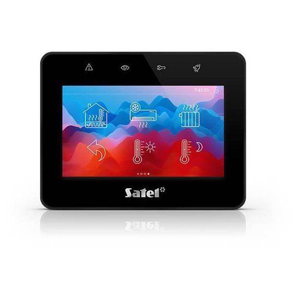 SATEL Manipulator z ekranem dotykowym 4,3" INT-TSG2R-B czarny