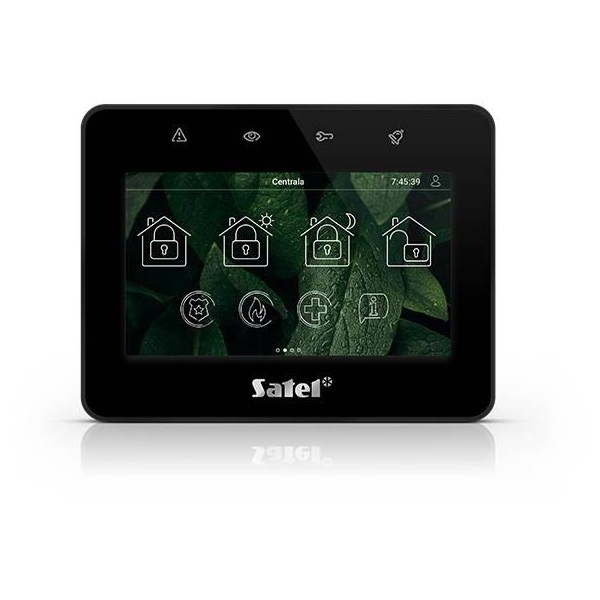 SATEL Manipulator z ekranem dotykowym 4,3" INT-TSG2R-B czarny