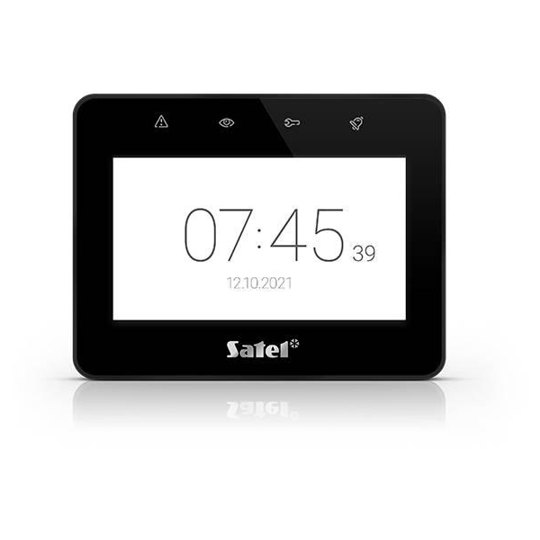 SATEL Manipulator z ekranem dotykowym 4,3" INT-TSG2R-B czarny