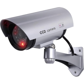 Atrapa kamery tubowej srebna AT-1B-S