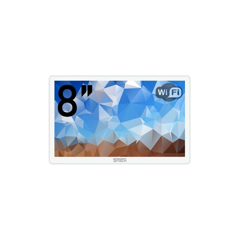 Wideodomofon WiFi 4-żyłowy Analogowy FHD 8"...