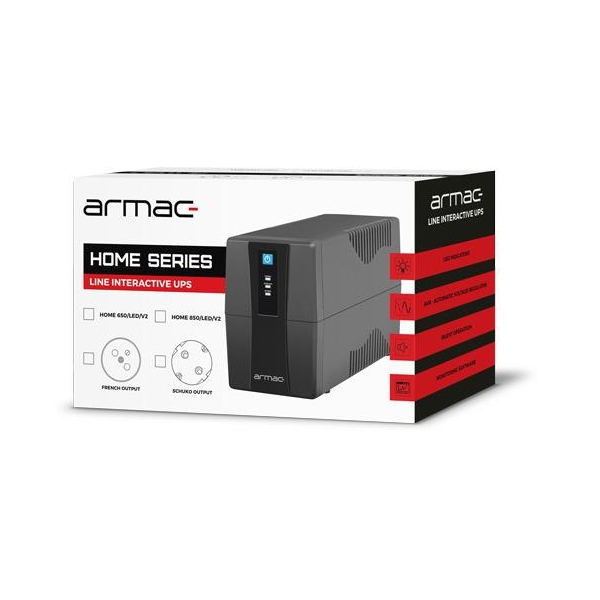 UPS ZASILACZ AWARYJNY Armac Home 850VA LINE-INTERACTIVE V2