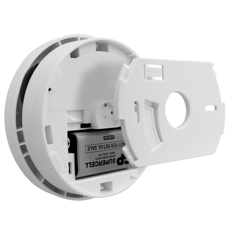 CZUJNIK DYMU "EL HOME" SD-87A2 - bateryjny 9V DC, czujnik fotooptyczny