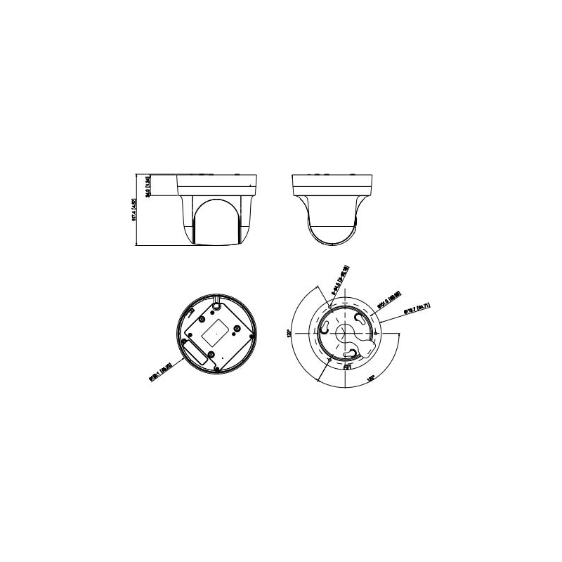 KAMERA IP DAHUA SD29404DB-GNY-W