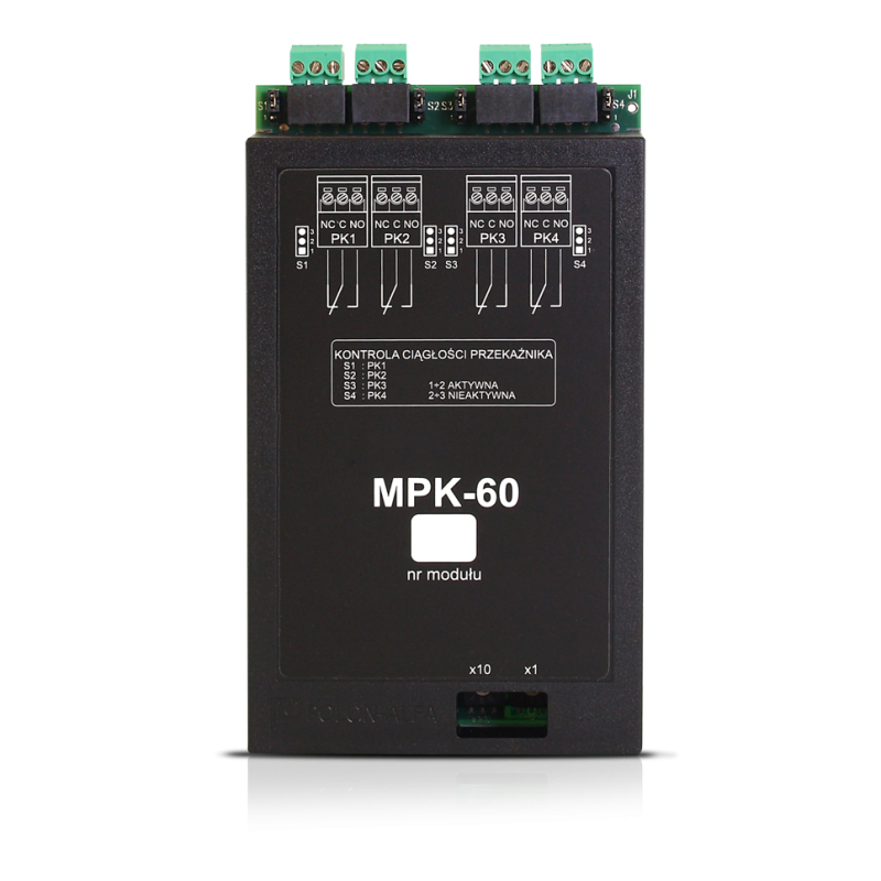 Moduł wyjść przekaźnikowych MPK-60