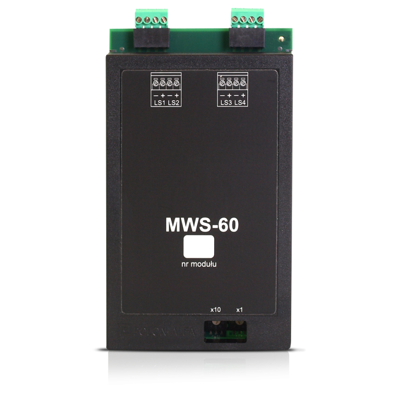 Moduł wyjść linii sygnałowych (4LS) MWS-60