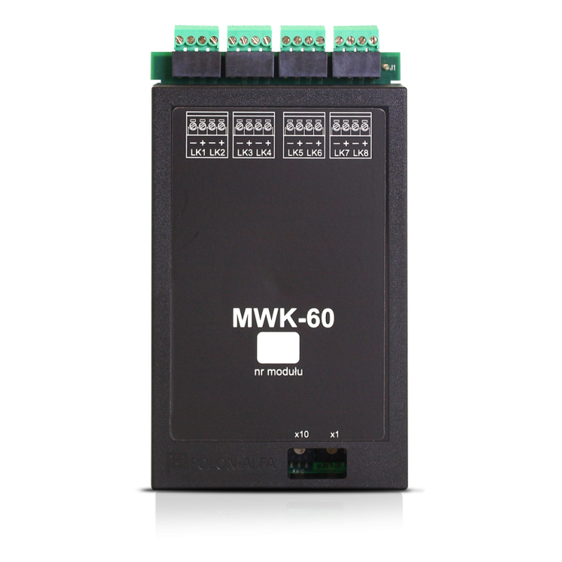 Moduł wejść kontrolnych MWK-60