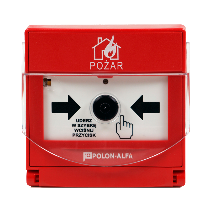 POLON-ALFA Ręczny ostrzegacz pożarowy ROP-4001M