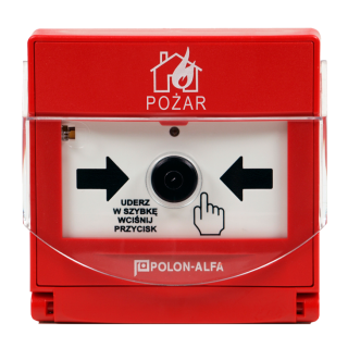 POLON-ALFA Ręczny ostrzegacz pożarowy ROP-4001MH