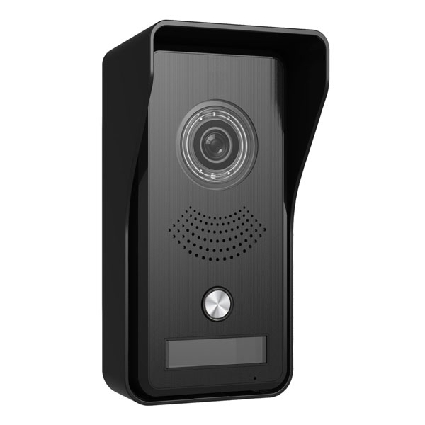 WIDEODOMOFON "EURA" VDP-76A3 - czarny, 7", obsługa 2 wejść, pamięć obrazów, czytnik RFID