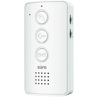 UNIFON "EURA" ADA-34A3 - biały, głośnomówiący, obsługa 2 wejść, do rozbudowy domofonu ADP-34A3 2