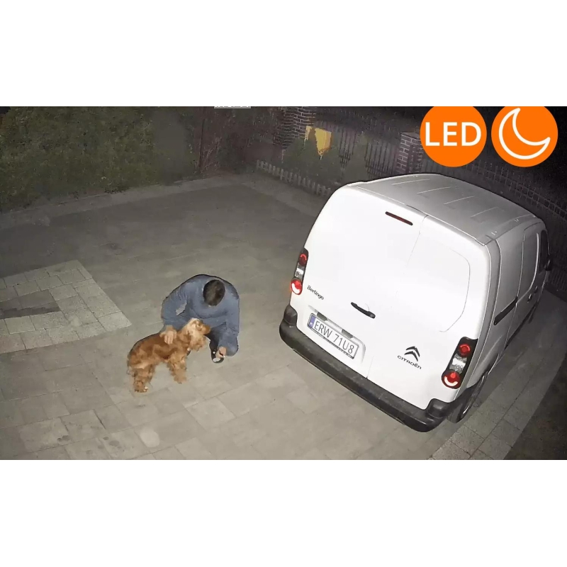 Kamera IP Orllo Z7 Pro zewnętrzna obrotowa GSM 4MPx