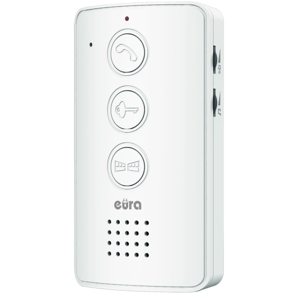 UNIFON "EURA" ADA-34A3 - biały, głośnomówiący, obsługa 2 wejść, do rozbudowy domofonu ADP-34A3