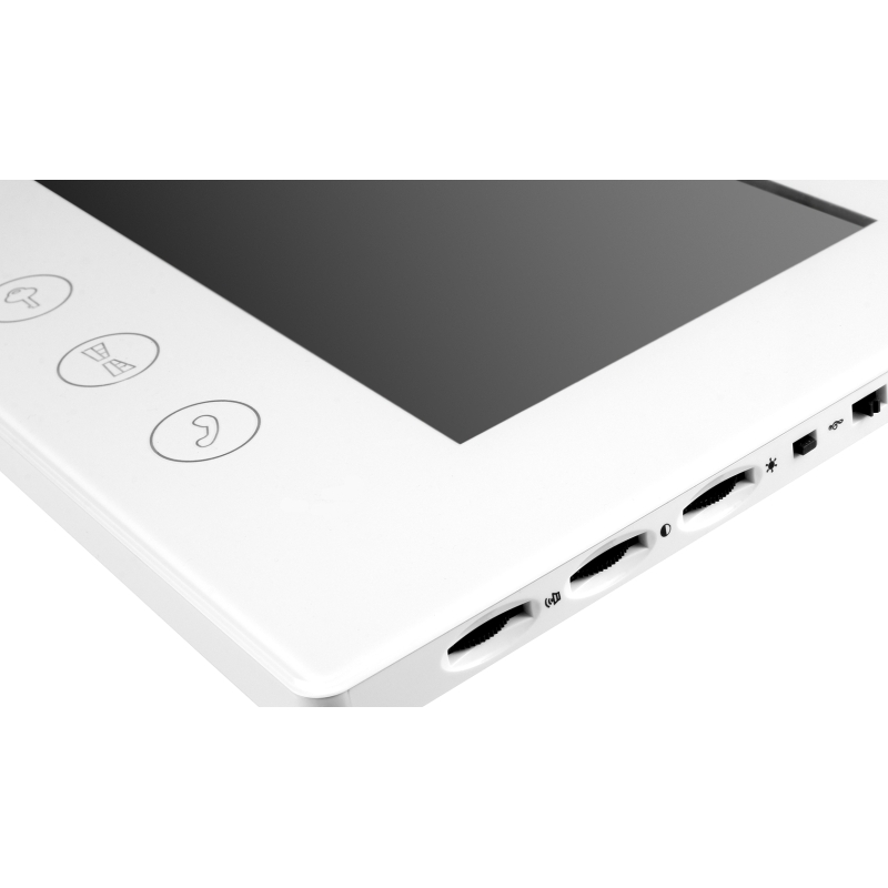 WIDEODOMOFON "EURA" VDP-40A3 "FENIKS+" - biały, 7", WiFi, otwieranie 2 wejść, AHD, Tuya