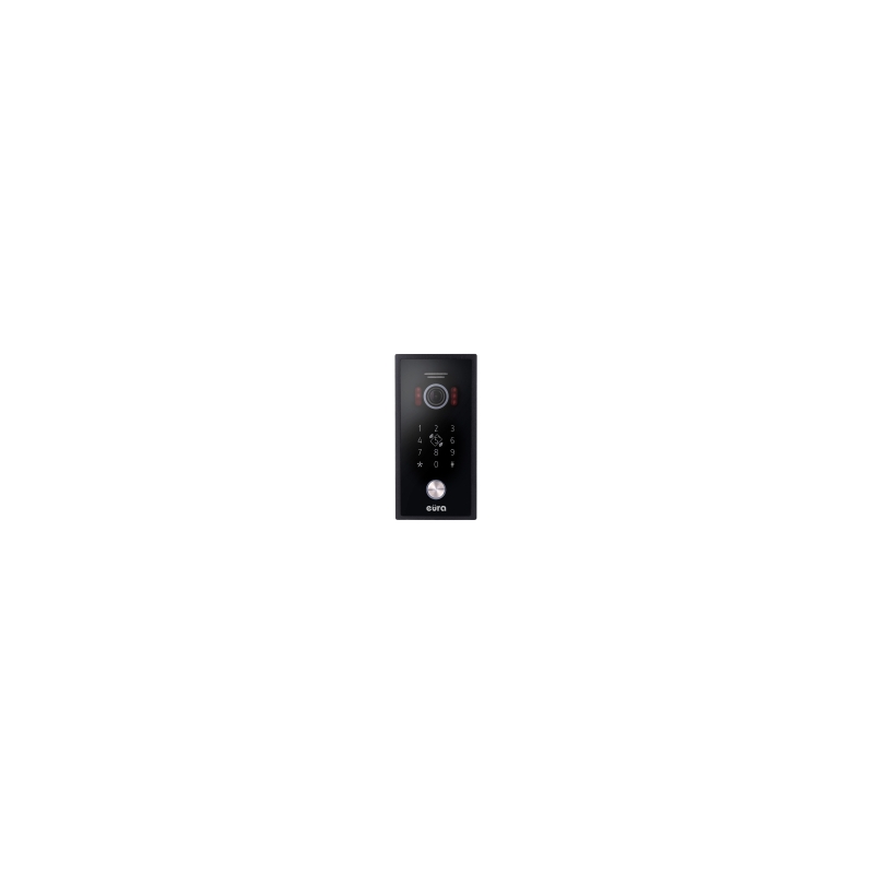 KASETA ZEWNĘTRZNA WIDEODOMOFONU "EURA" VDA-51C5/P - czarna, kamera 1080p., czytnik RFID, szyfrator, podtynk