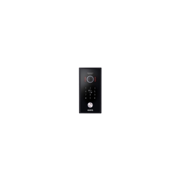 KASETA ZEWNĘTRZNA WIDEODOMOFONU "EURA" VDA-51C5/P - czarna, kamera 1080p., czytnik RFID, szyfrator, podtynk