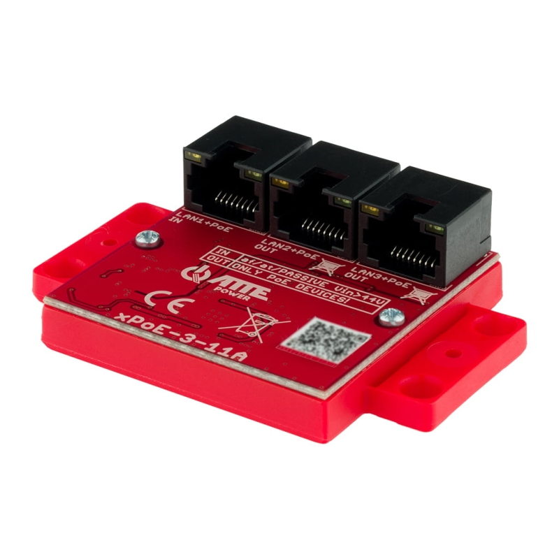 xPoE-3-11A Switch PoE 3 portowy 10/100Mbps,...