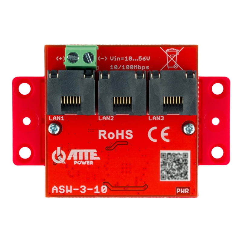 ASW-3-10 Switch LAN 3 porty 10/100Mbps