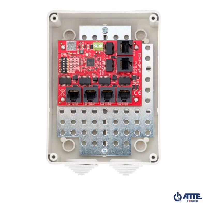 xPoE-6-11-S3 Switch PoE 6 portowy 5P+1UP
