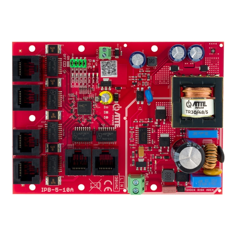 IPB-5-10A-OF Switch PoE 6 portowy ze...