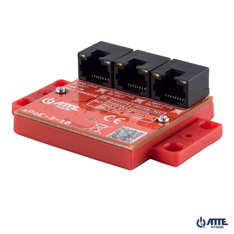 ATTE xPoE-3-10 Switch PoE 3 portowy extender...
