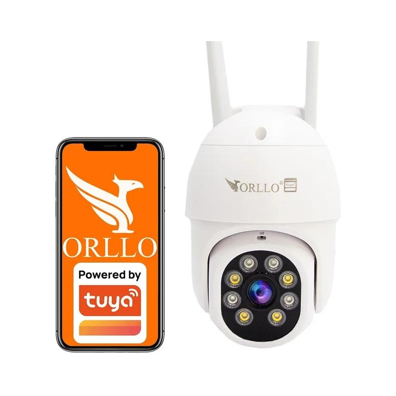 Kamera Ip Orllo Tz5 Zewnętrzna Obrotowa 5Mpx 4G Sim Tuya