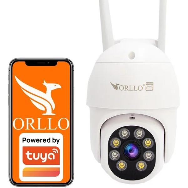 Kamera Ip Orllo Tz5 Zewnętrzna Obrotowa 5Mpx 4G Sim Tuya