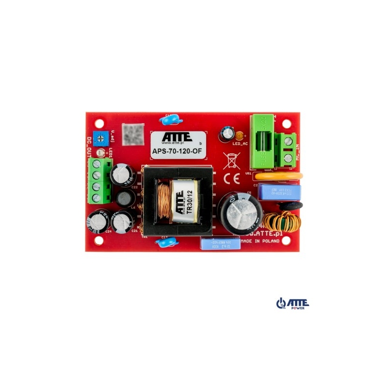 ATTE APS-70-120-OF Zasilacz sieciowy SMPS 12V...