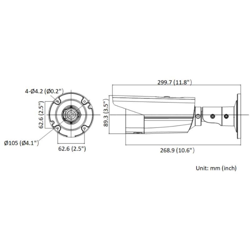 Kamera Ip Hikvision Ds-2Cd2T43G2-4Li(4Mm)