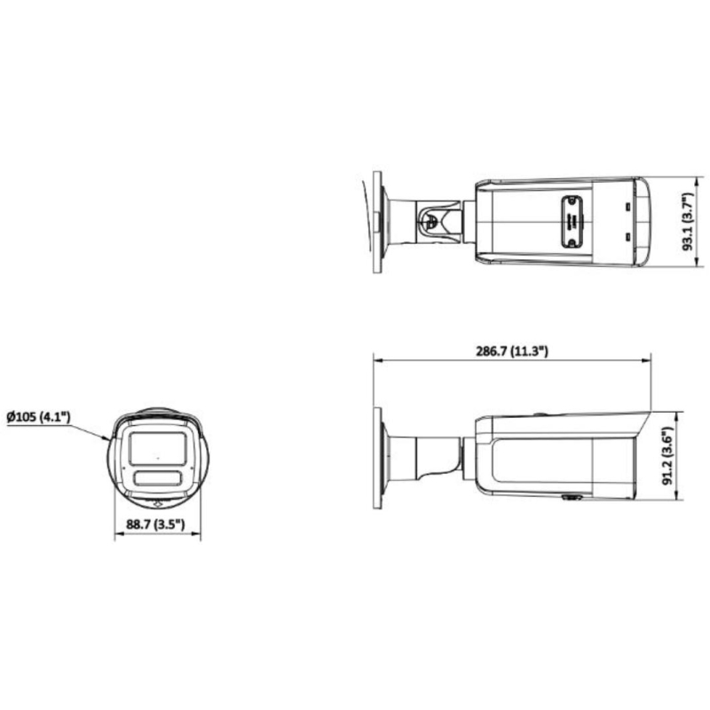 Kamera Ip Hikvision Ds-2Cd2T43G2-4Li(2.8Mm)