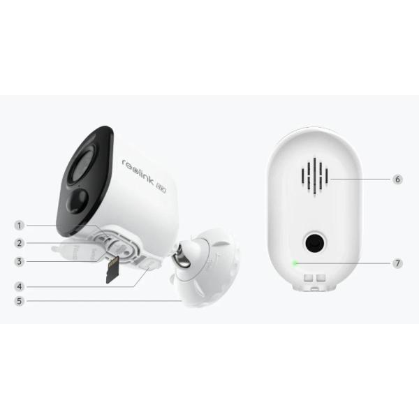 Kamera Ip Reolink Argus B350 Akumulatorowa 8Mpx Wi-Fi
