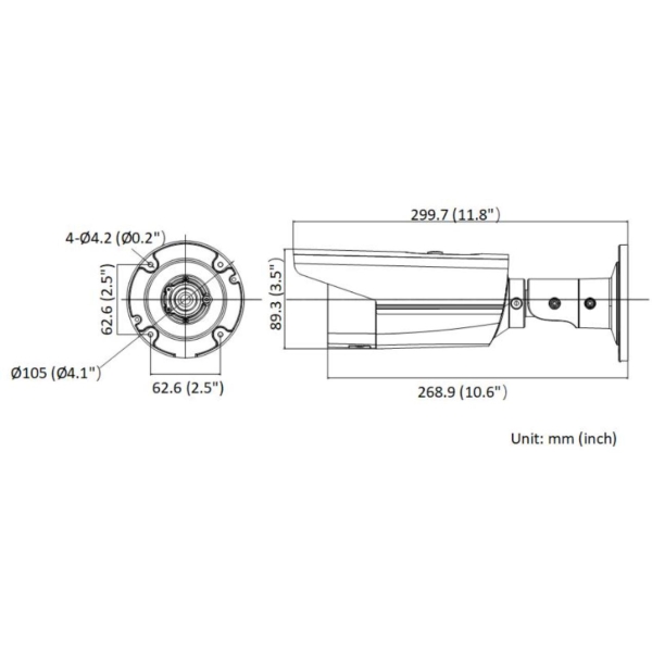 Kamera Ip Hikvision Ds-2Cd2T43G2-4Li(4Mm)