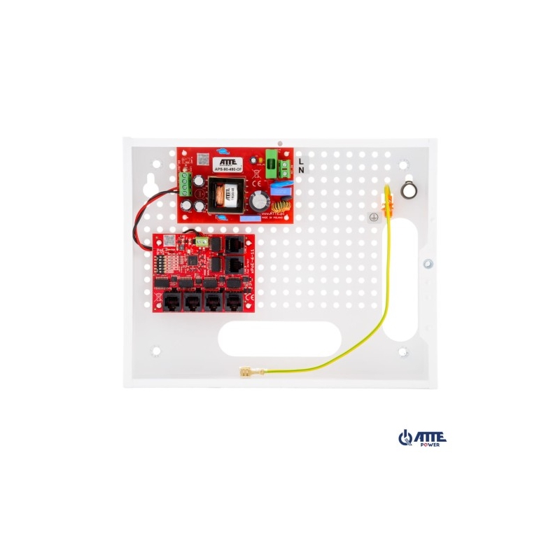 ATTE IP-5-11-E Zestaw do 5 kamer IP switch PoE...