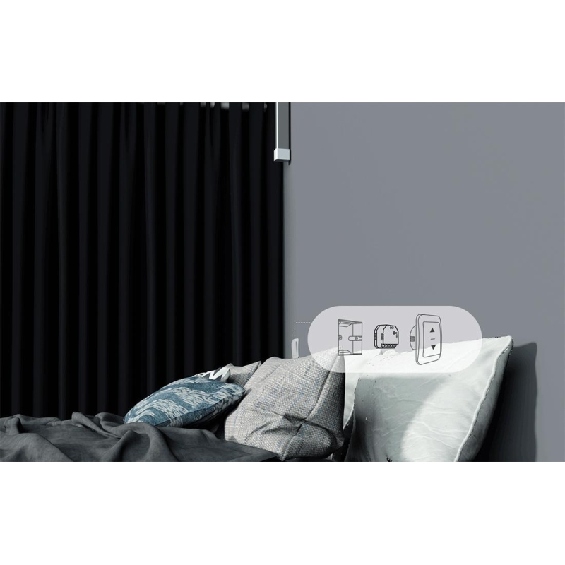 Gise Smart Sterownik Roletowy Zigbee | Roller Shutter Zigbee | Tuya | Grs-Zb