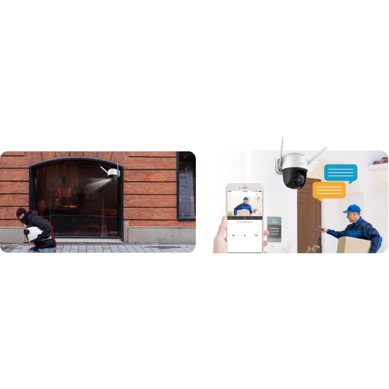 Zestaw 4 Kamer Ip Imou Cruiser Ipc-S42Fp Z Chmurami Imou Protect