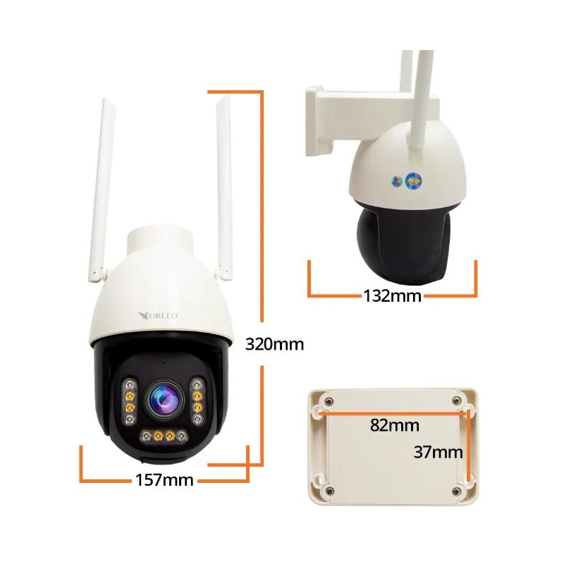 Kamera Ip Orllo Orllo Z9 Ultra Z Panelem Solarnym Sm6030 Pro
