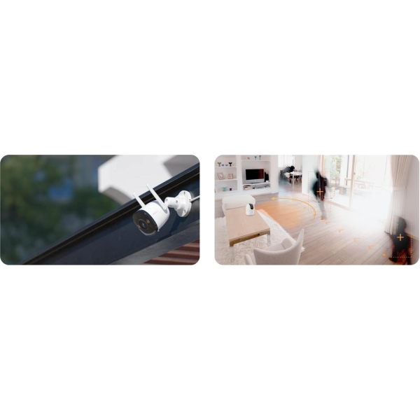 Zestaw 2 Kamer Ip Imou Bullet 3 5Mp I Ranger 2 4Mp Z Chmurami Imou Protect