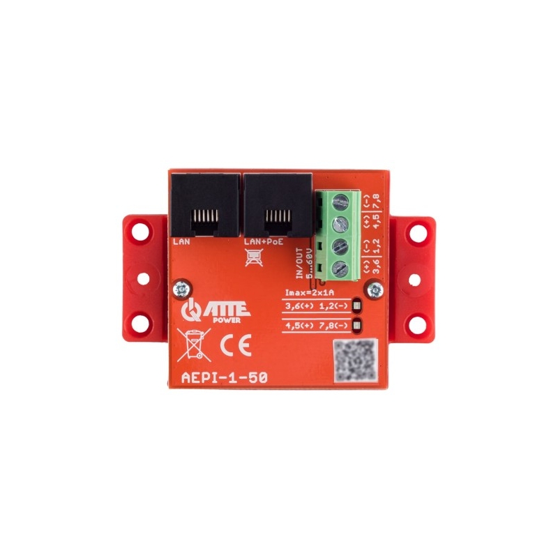 ATTE AEPI-1-50 Adapter PoE Passive 1 kanałowy...