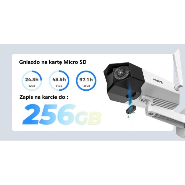 Kamera Ip Reolink Duo Series W730 Wifi 4K 8Mp Led 30M